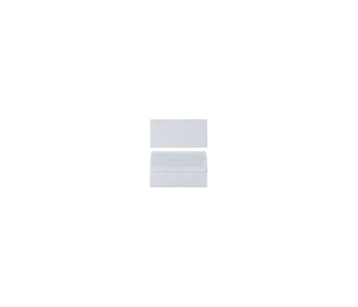 White Business Envelopes - Plain DL - 80GSM box 1,000