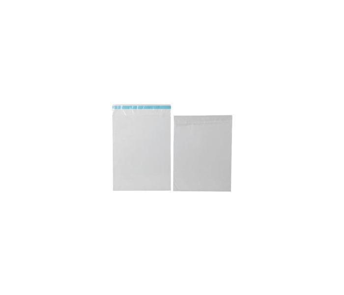 LIGHTWEIGHT POLYTHENE ENVELOPE CLEAR NO PRINT 235 X 310MM, 100 PER PACK