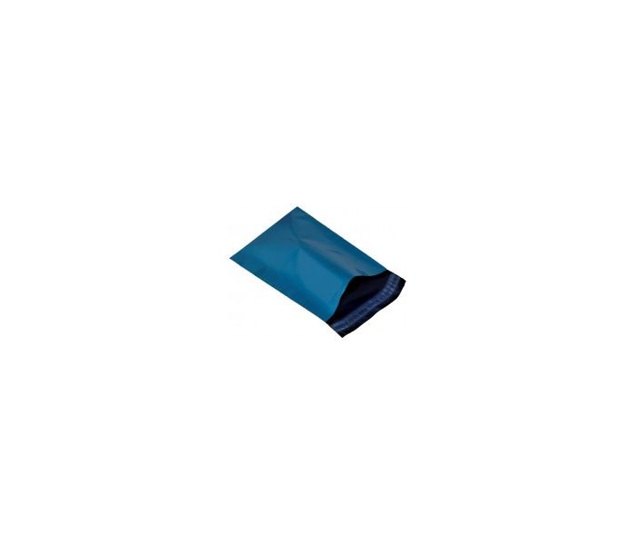 Metallic Blue Mailing Bags - 165mm x 230mm