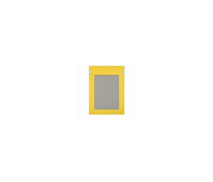Yellow Board Backed Envelopes - 229 x 162