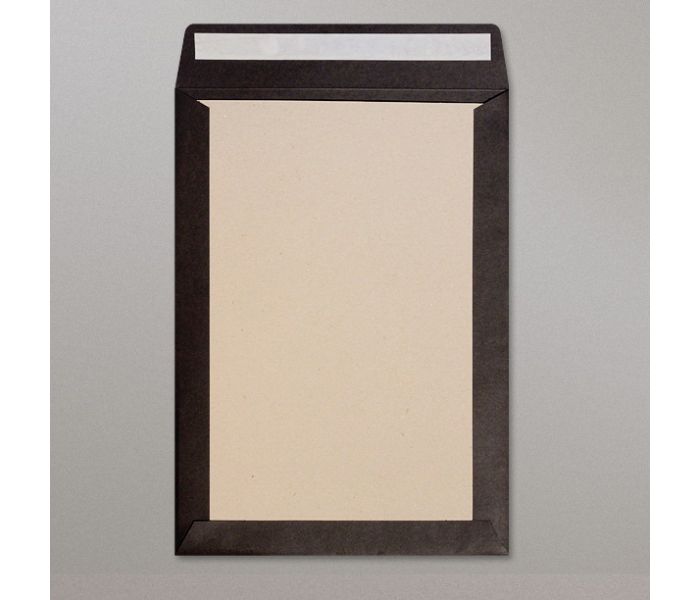 black card backed envelopes