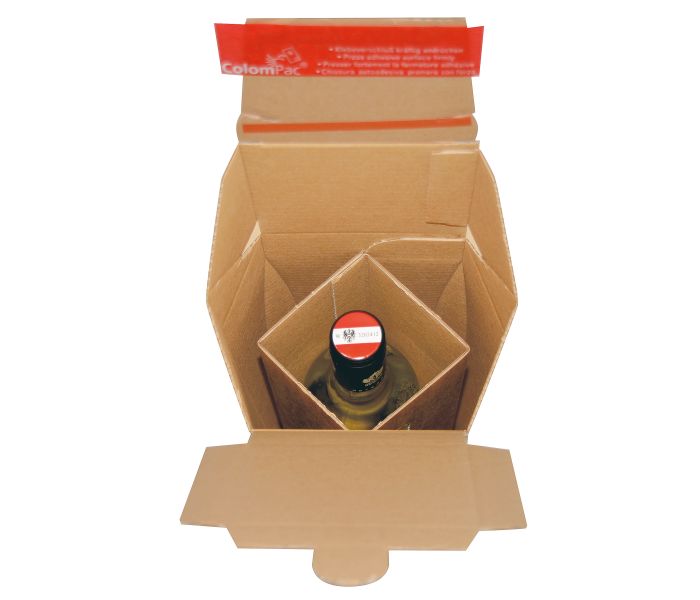cardboard wine box