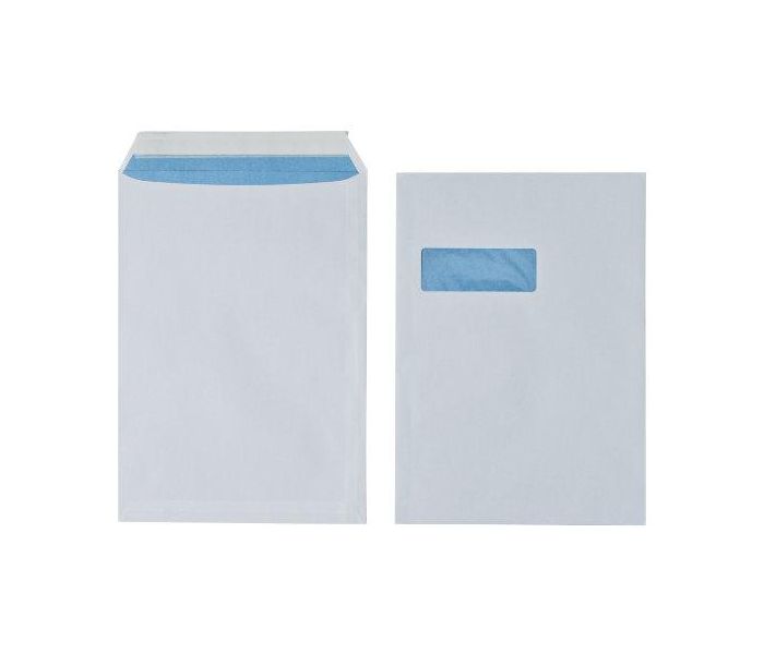 C4 Purely Environmental FSC White Envelope, Plain and Window