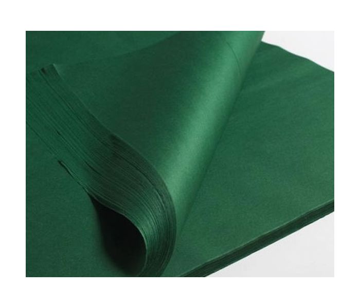 Tissue Paper 500 x 750mm, Dark Green, 480 sheets