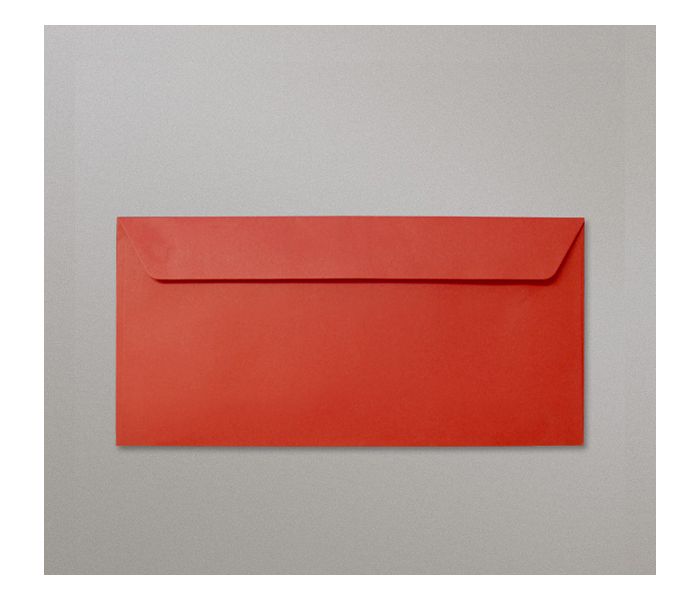 Dark Red Envelopes - Peel & Seal Closure, 10 Pack