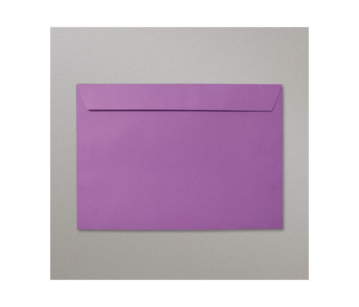 Purple Envelopes - Peel & Seal Closure, 10 Pack