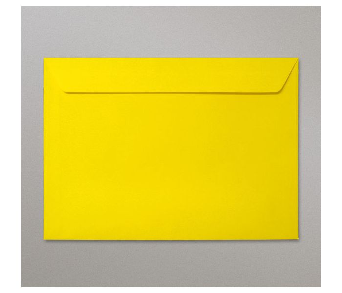 Mid Yellow Envelopes - Peel & Seal Closure, 10 Pack