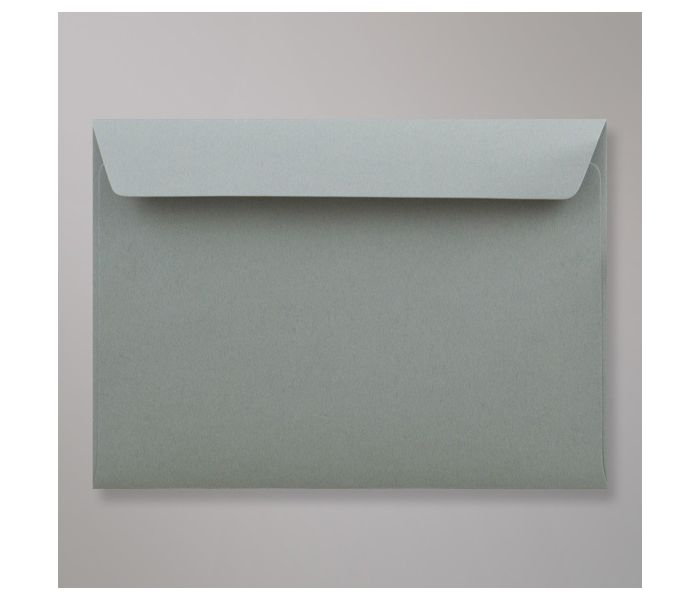 Dark Grey Envelopes - Peel & Seal Closure, 10 Pack