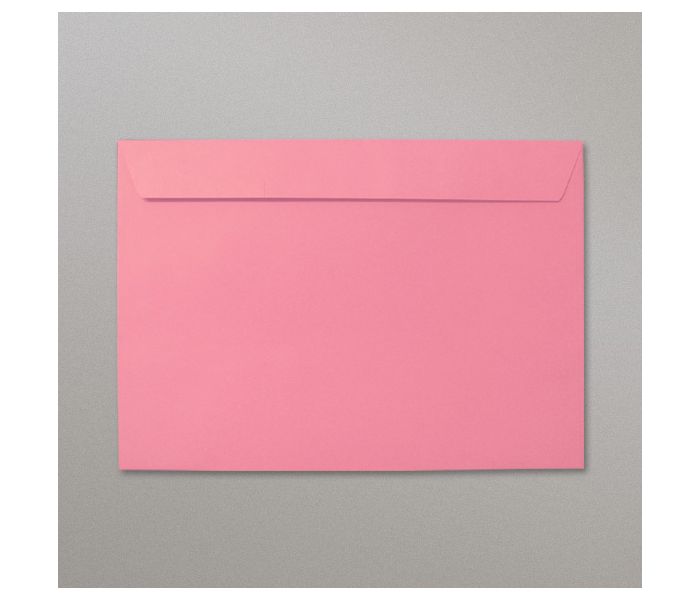Bright Pink Envelopes - Peel & Seal Closure, 10 Pack
