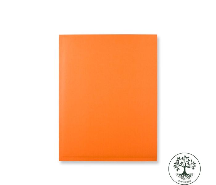 orange corrugated bag