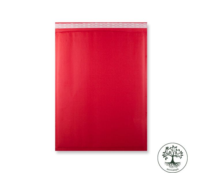 Red Corrugated Bag - 215 x 150mm - boxed in 100's