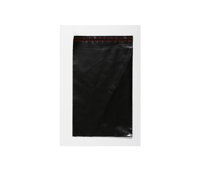 Coloured Mailing Sacks 350 x 500 + 40mm, Black, pk of 500