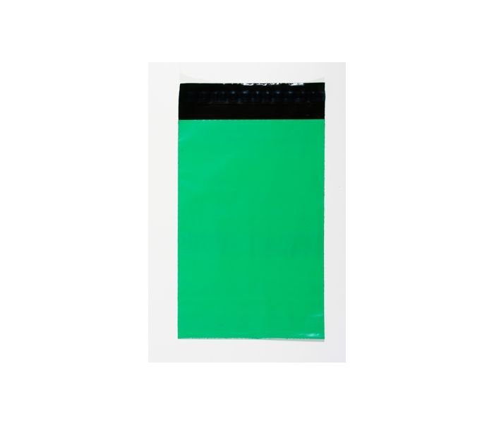 Coloured Mailing Sacks 250 x 350 + 40mm, Green, pk of 500