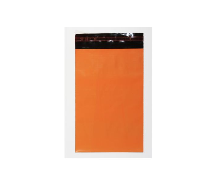 Coloured Mailing Sacks 350 x 500 + 40mm, Orange, pk of 500