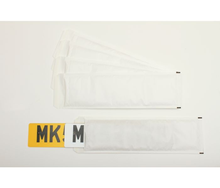 number license plate envelopes