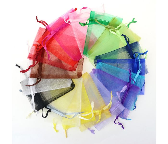 organza drawstring bags