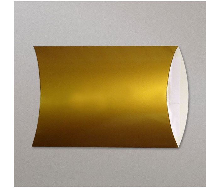 Pillow Boxes 324 x 229mm, Gold, Pk of 10