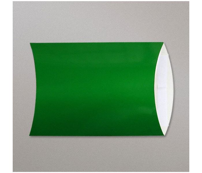 Pillow Boxes 113 x 81mm, Green, Pk of 10