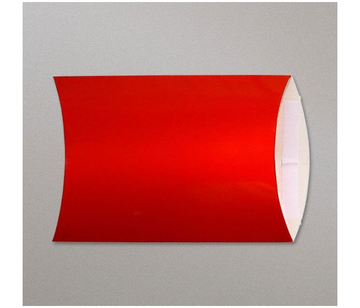 Pillow Boxes 113 x 81mm, Red, Pk of 10