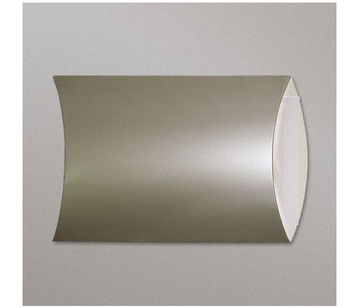 Pillow Boxes 113 x 81mm, Silver, Pk of 10