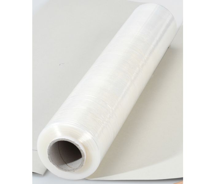 Stretch Wrap 400mm x 250M, 20 micron, Clear, pk of 6 rolls