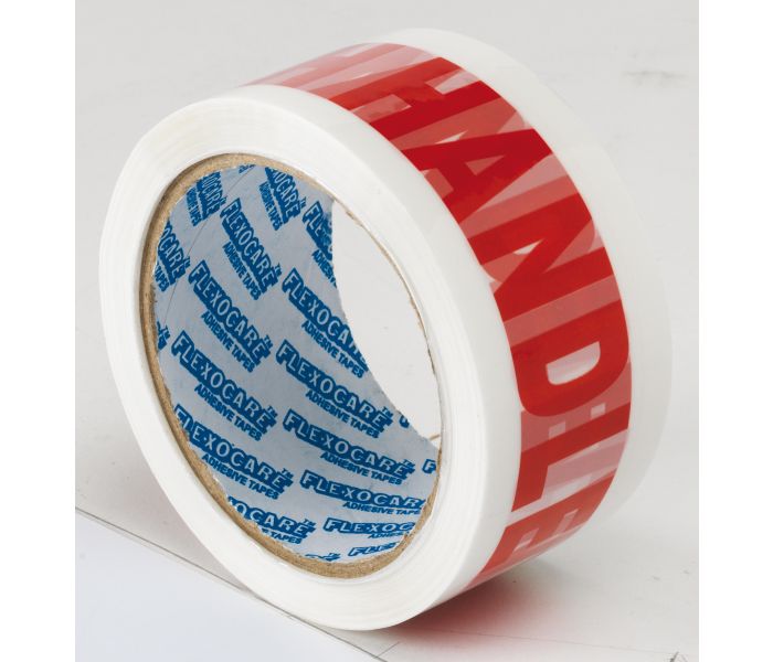 Printed Tape - Handle With Care, 6 rolls per pack