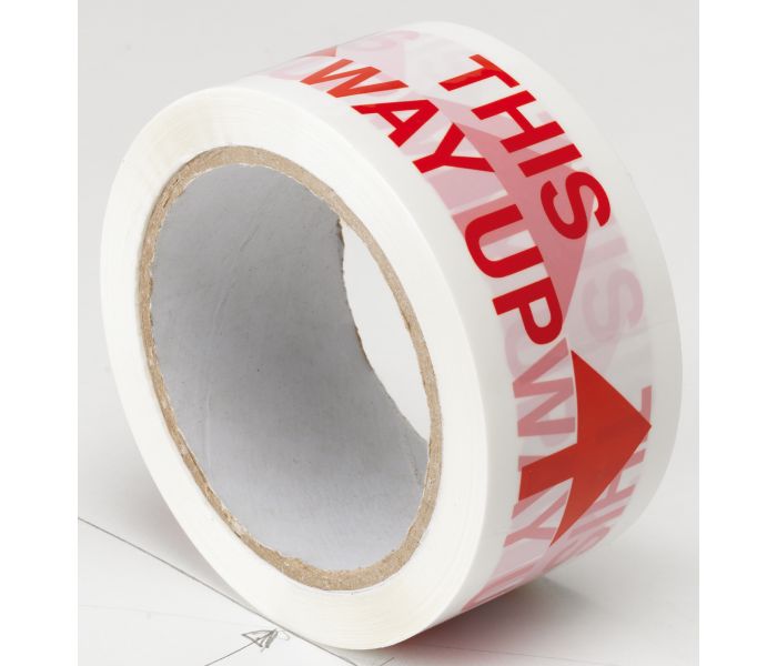 Printed Tape - This Way Up, 6 rolls per pack