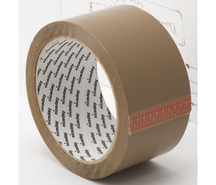 Standard Packaging Tape - 50 x 66M, Buff, 36 rolls