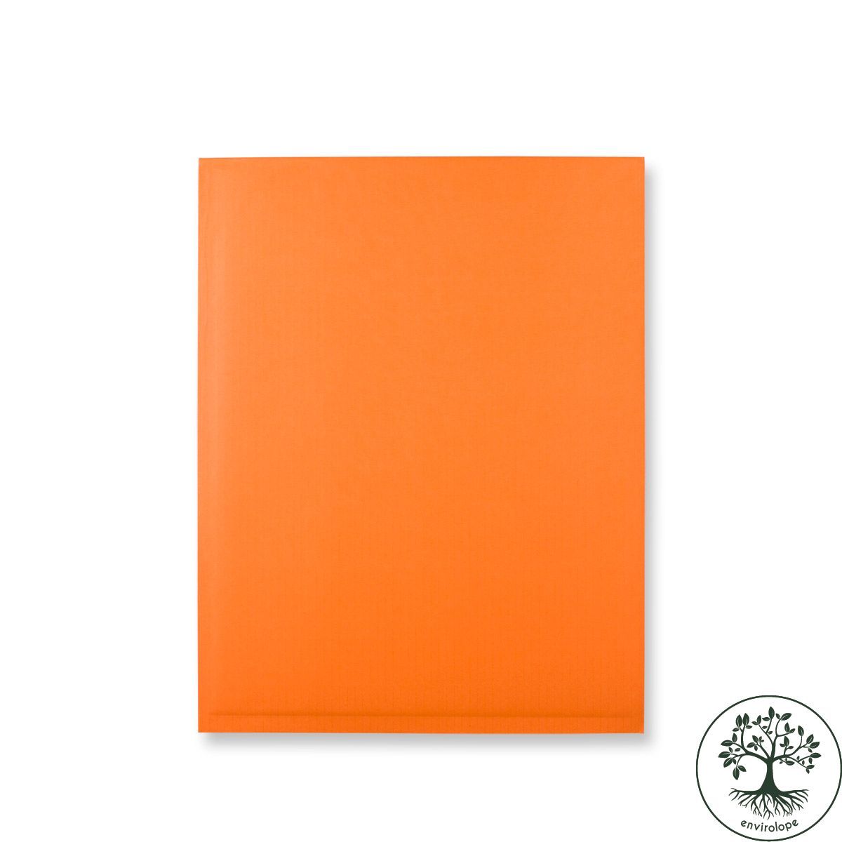 orange corrugated bag