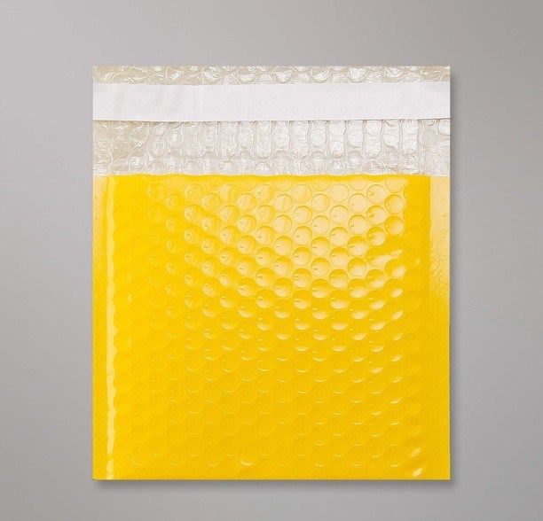 polythene envelopes yellow