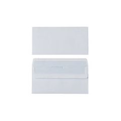 White Business Envelopes - Plain DL - 80GSM box 1,000