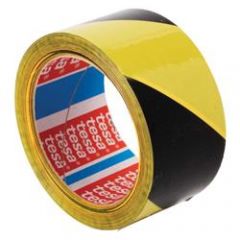 yellow&black hazard warning tape