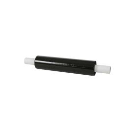 Stretch Wrap 400mm x 300M, Black, 17 micron, Ext Core, pk of 6 rolls