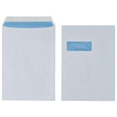 C4 Purely Environmental FSC White Envelope, Plain and Window