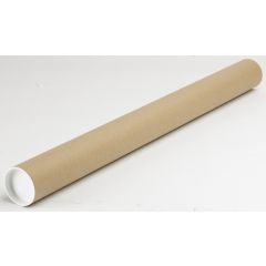 Postal Tube 37mm x 330mm x 1.5mm wall to fit A3/A4, Narrow, 10 per pack