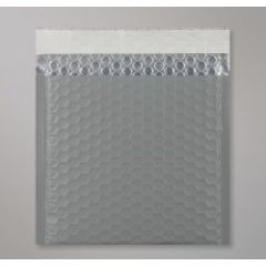 Metallic Matt Foil Bubble Bag - Dark Grey - 324mm x 230mm - A4, 10 per pack