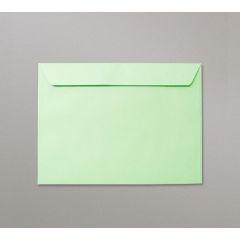 Green Envelopes - Peel & Seal Closure, 10 Pack