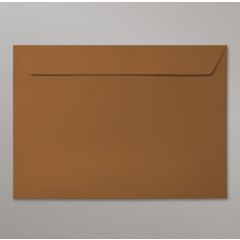 Dark Brown Envelopes - Peel & Seal Closure, 10 Pack