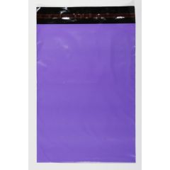Coloured Mailing Sacks 350 x 500 + 40mm, Violet, pk of 500