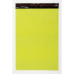 Coloured Mailing Sacks 160 x 240 + 40mm, Yellow, pk of 1000