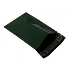 Olive Green Mailing Bags 305mm x 406mm