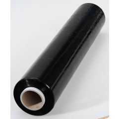 Stretch Wrap 500mm x 200M, Black, 25 micron, pk of 6 rolls