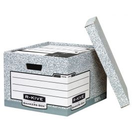 Rnk Storage Box Bankers Storage Box - 294H x 387W x 445D, 10 per pack