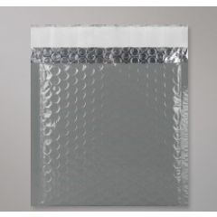 Metallic Gloss Foil Bubble Bag - Dark Grey - 324mm x 230mm - A4, 10 per pack