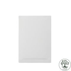 white corrugated bags