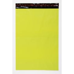 Coloured Mailing Sacks 160 x 240 + 40mm, Yellow, pk of 1000