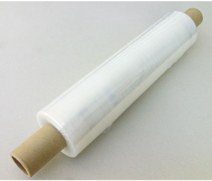 UK SUPPLIES LIMITED 1 Roll Black Stretch Shrink Wrap (All Pack Sizes) 400mm X 250m X 23 Micron Strong Heavy Duty Packaging Cling Film Tear Resistant - View #4