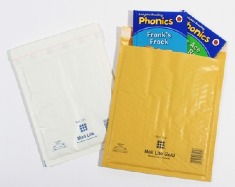 Padded envelopes and bubble mailers